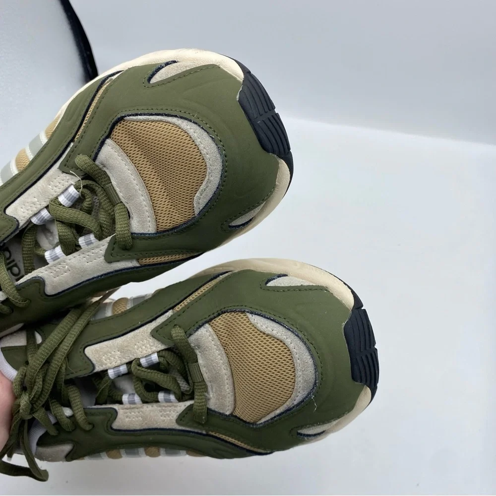 Adidas Crazy Chaos Shadow 2 sneakers tennis shoes Mens size 8.5 army green‎